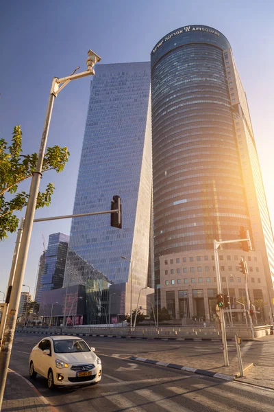 Tel Aviv Israel Juni 2018 Aussenansicht Des Afi Quadratischen Turms — Stockfoto