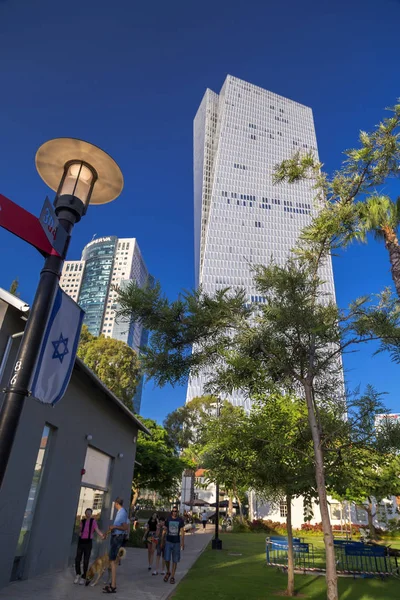 Tel Aviv Israel Juni 2018 Sarona Market Opean Air Commercial — Stockfoto