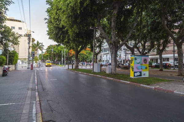 Тель Авів Ізраїль Червня 2018 Урбаністичного Вигляду Від Знаменитого Бульвару — стокове фото