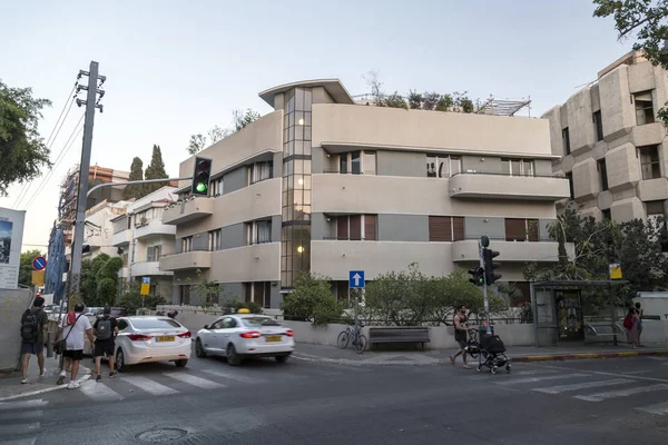 Tel Aviv Yafo Izrael Června 2018 Urban Pohled Slavného Rothschild — Stock fotografie