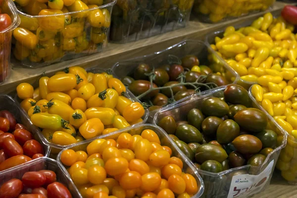 Tel Aviv Izrael Června 2018 Potravinářských Obchodů Restaurací Kaváren Potraviny — Stock fotografie