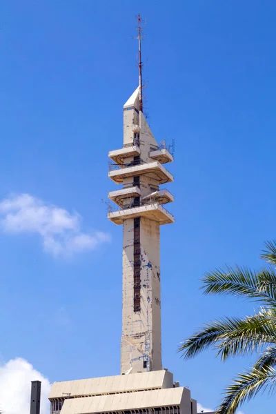Marganit Tower Een Belangrijke Bezienswaardigheid Van Tel Aviv Israël — Stockfoto
