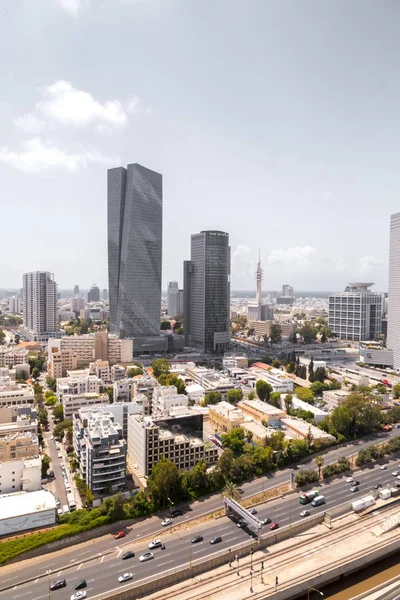 Tel Aviv Yafo Israel Junio 2018 Vista Aérea Los Edificios —  Fotos de Stock