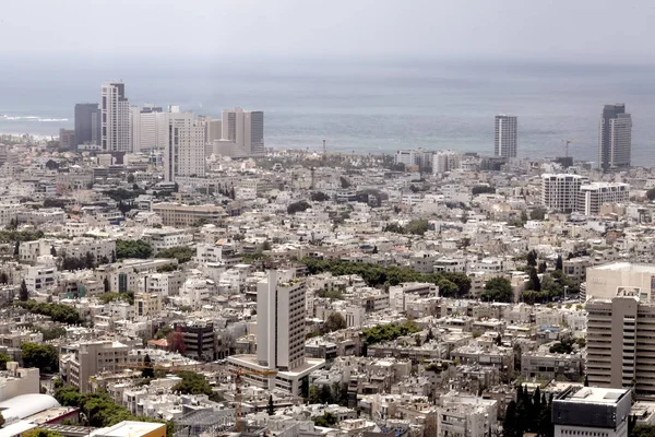 Tel Aviv Yafo Israel Juni 2018 Luftaufnahme Der Gebäude Und — Stockfoto