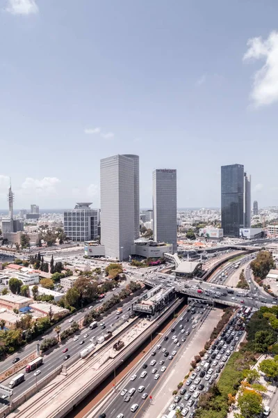 Tel Aviv Yafo Israel Junio 2018 Vista Aérea Los Edificios —  Fotos de Stock