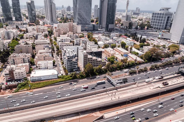 Tel Aviv Yafo Israël Juni 2018 Moderne Architectuur Financiële Wijk — Stockfoto