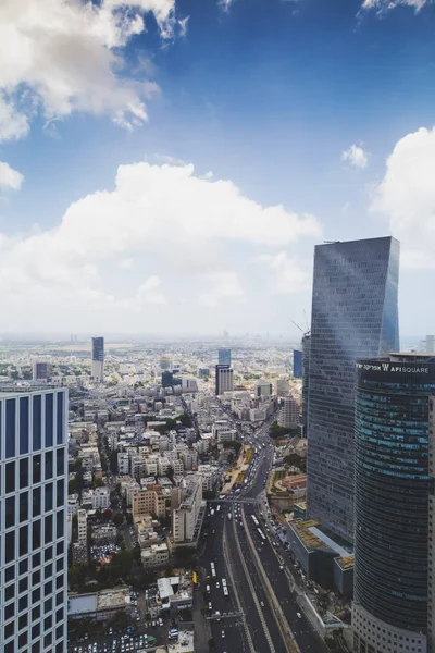 Tel Aviv Yafo Israele Giugno 2018 Veduta Aerea Degli Edifici — Foto Stock
