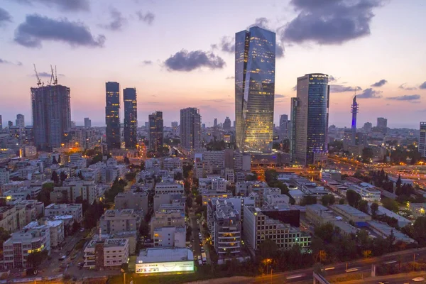Tel Aviv Yafo Israel Junio 2018 Vista Aérea Los Edificios — Foto de Stock