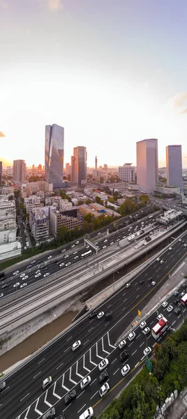 Tel Aviv Yafo Israel Junio 2018 Vista Aérea Los Edificios —  Fotos de Stock