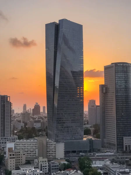 Tel Aviv Israel Juni 2018 Aussenansicht Des Azrieli Sarona Turms — Stockfoto