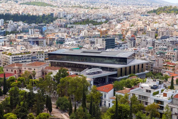 Athen Griechenland Juli 2018 Luftaufnahme Von Athen Der Hauptstadt Griechenlands — Stockfoto