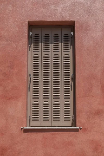 Janela Estilo Clássico Detalhe Arquitetônico Atenas Grécia — Fotografia de Stock