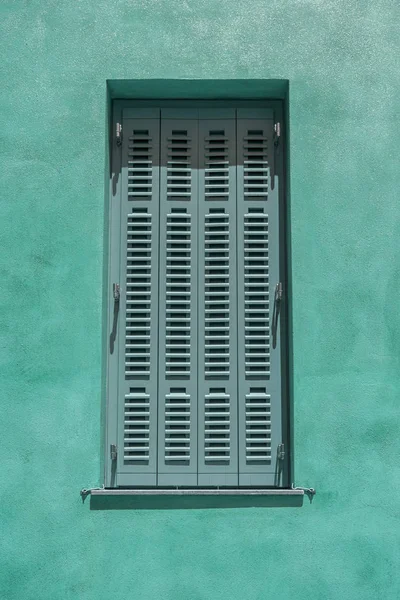 Classic Style Window Architectural Detail Athens Greece — Stock Photo, Image