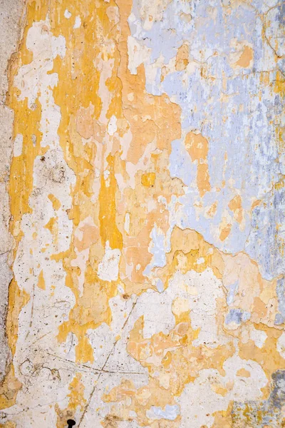 Grunge Fondo Textura Pared Hormigón Con Manchas Capas Peladas —  Fotos de Stock