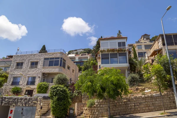 Haifa Izrael 2018 Június Általános Építészet Épületek Haifa Város Utcáin — Stock Fotó