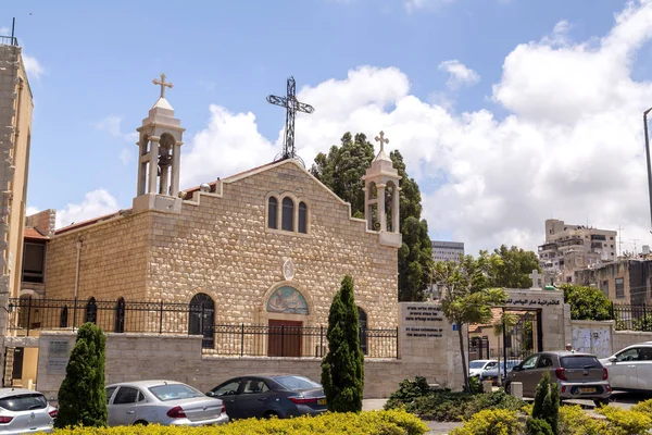 Haifa Israel Junho 2018 Arquitetura Genérica Edifícios Ruas Cidade Haifa — Fotografia de Stock