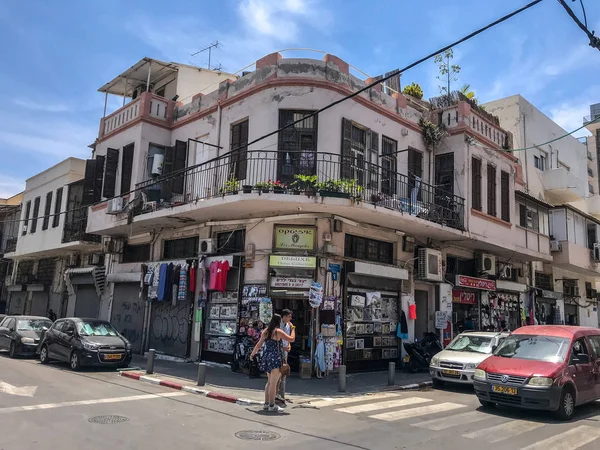 Tel Aviv Yafo Izrael Června 2018 Obecná Architektura Panoráma Tel — Stock fotografie