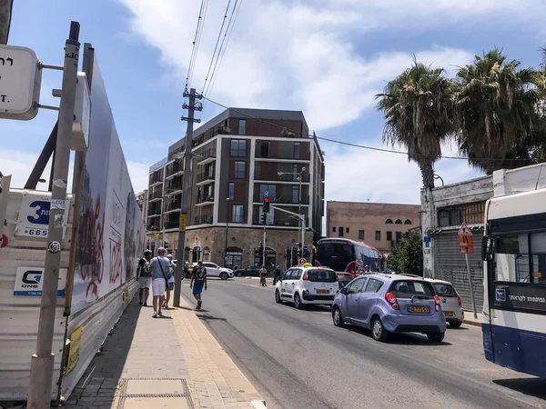 Tel Aviv Yafo Israël Juni 2018 Generieke Architectuur Stadsgezicht Uit — Stockfoto