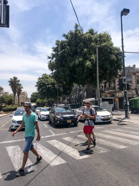 Tel Aviv Yafo Israël Juni 2018 Generieke Architectuur Stadsgezicht Uit — Stockfoto