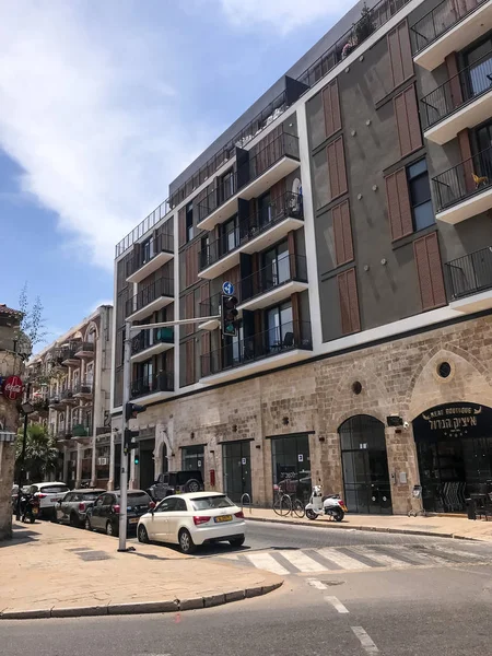 Tel Aviv Yafa Srail Haziran 2018 Genel Mimarisi Cityscape Dan — Stok fotoğraf