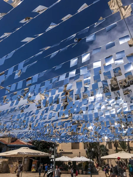 Yafo Israel Junio 2018 Antiguas Calles Carriles Estructuras Ciudad Vieja — Foto de Stock