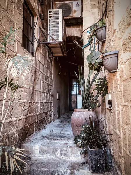 Yafo Israel June 2018 Ancient Streets Lanes Structures Old City — Stock Photo, Image