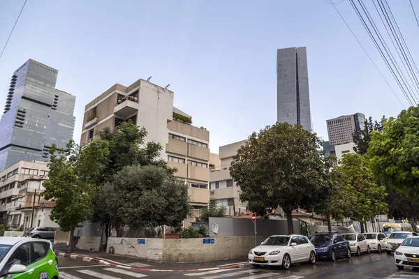 텔아비브 Yafo 이스라엘 2018 건축과 텔아비브에서 텔아비브 Yafo 이스라엘의 거리에서 — 스톡 사진