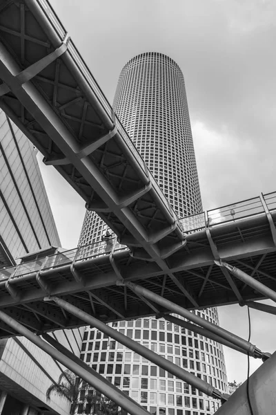 Tel Aviv Israele Giugno 2018 Vista Esterna Del Centro Azrieli — Foto Stock