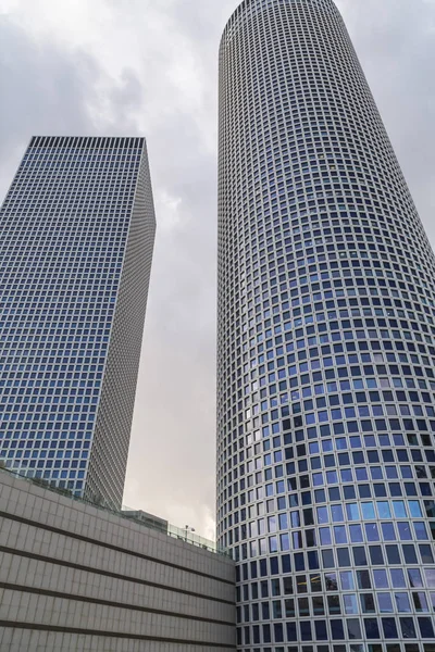 Tel Aviv Israel Junho 2018 Vista Exterior Azrieli Center Três — Fotografia de Stock