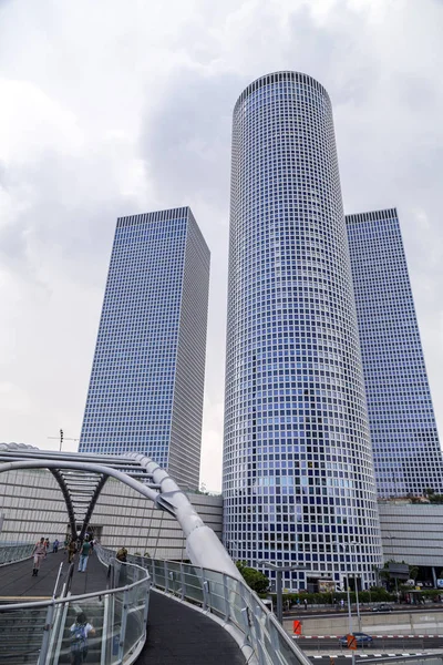 Tel Aviv Israel Junio 2018 Vista Exterior Del Centro Azrieli — Foto de Stock