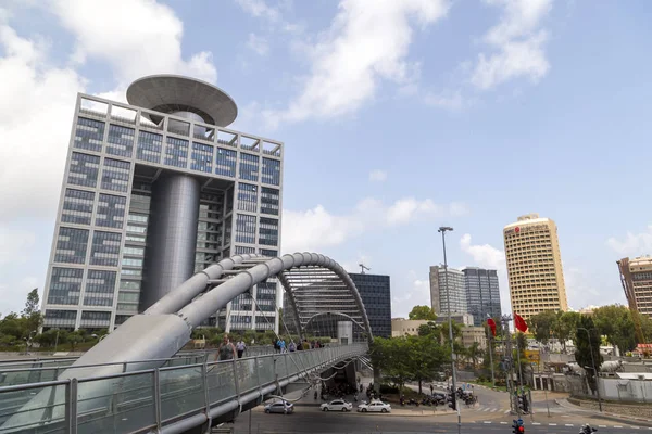 Tel Aviv Yafo Izrael Června 2018 Pohled Budovy Ulice Tel — Stock fotografie