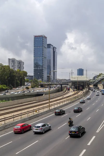 Tel Aviv Israël Juni 2018 Generieke Architectuur Stadsgezicht Uit Tel — Stockfoto