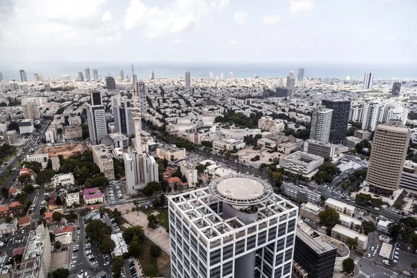 Tel Aviv Yafo Israël Juin 2018 Vue Aérienne Des Bâtiments — Photo