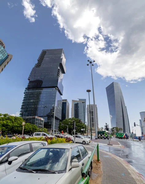 Tel Aviv Yafo Israel Junio 2018 Vista Los Edificios Calles — Foto de Stock