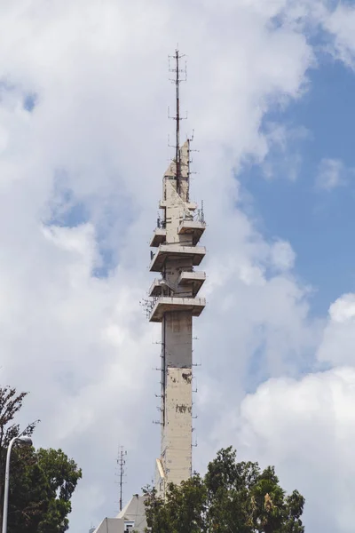 Tour Marganit Point Repère Important Tel Aviv Située Dans Bâtiment — Photo