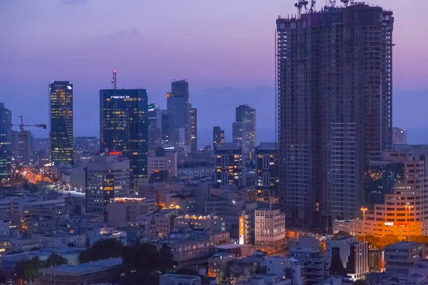 Tel Aviv Yafo Israël Juin 2018 Vue Aérienne Des Bâtiments — Photo