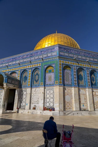 Jerusalem Israel Juni 2018 Außenansicht Der Felskuppel Qubbat Sakhrah Auf — Stockfoto