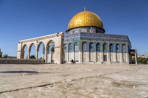 Jerusalem Israel Juni 2018 Außenansicht Der Felskuppel Qubbat Sakhrah Auf — Stockfoto