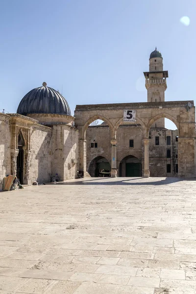 Jerusalem Israel June 2018 Surroundings Dome Rock Qubbat Sakhrah Arabic — Stock Photo, Image