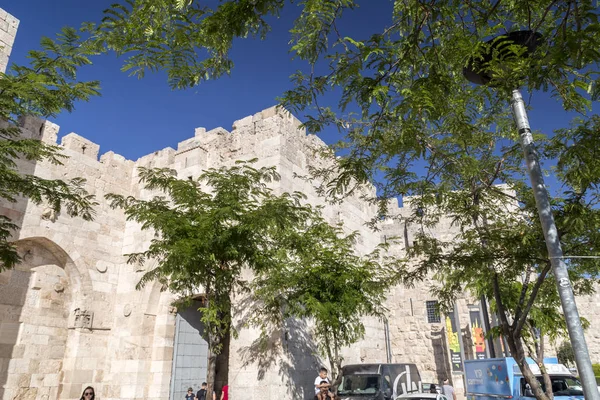 Jerusalén Israel Junio 2018 Antiguas Calles Edificios Ciudad Vieja Jerusalén — Foto de Stock