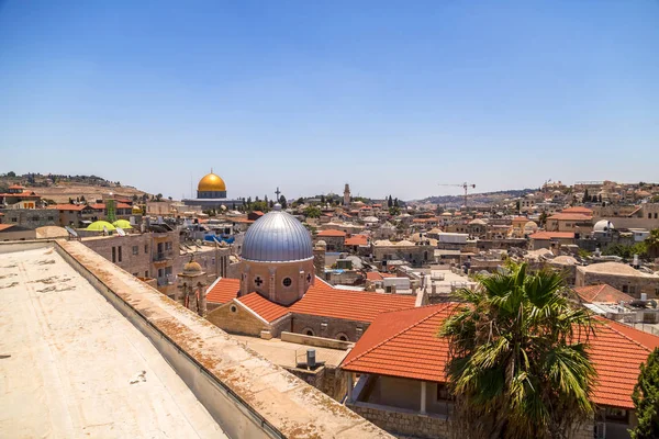 Kudüs Eski Şehri Temple Mount Görüntüleyin — Stok fotoğraf