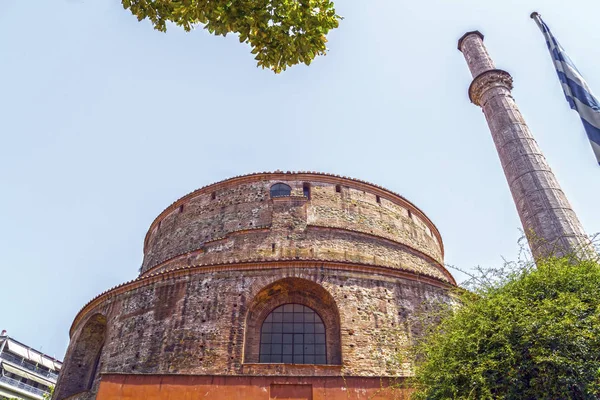 Außenansicht Der Rotunde Einem Antiken Tempel Thessaloniki Griechenland — Stockfoto