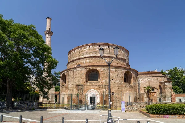 Thessaloniki Griechenland Juli 2018 Außenansicht Der Rotunde Einem Antiken Tempel — Stockfoto