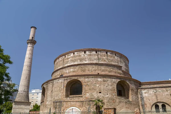 Buitenaanzicht Van Rotonde Een Oude Tempel Thessaloniki Griekenland — Stockfoto