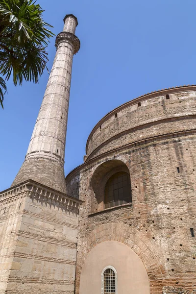 Buitenaanzicht Van Rotonde Een Oude Tempel Thessaloniki Griekenland — Stockfoto