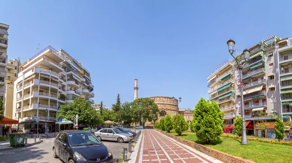 Salónica Grécia Julho 2018 Vista Exterior Rotunda Antigo Templo Salónica — Fotografia de Stock