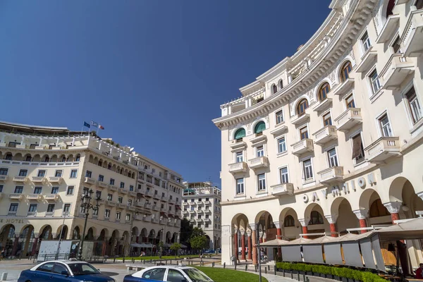 Thessaloniki Yunanistan Temmuz 2018 Aristotelous Square Thessaloniki Yunanistan Büyük Ikinci — Stok fotoğraf