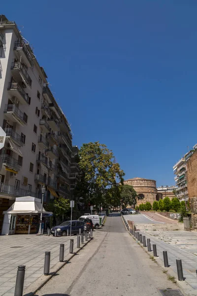 Tesalónica Grecia Julio 2018 Vista Exterior Rotonda Antiguo Templo Tesalónica — Foto de Stock