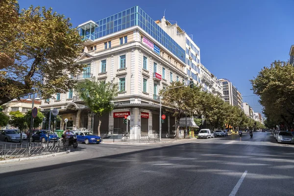 Soluň Řecko Července 2018 Street View Městská Architektura Soluni Druhé — Stock fotografie