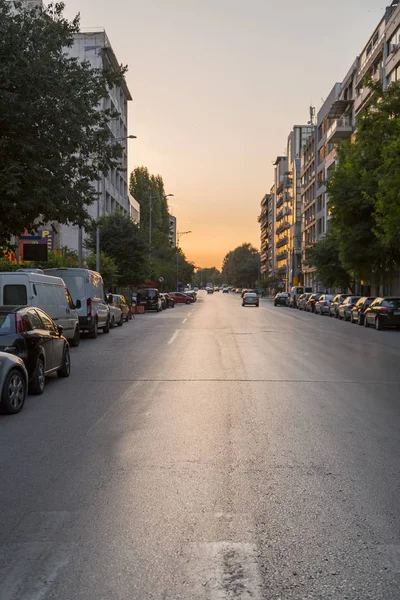 Thessaloniki Greece July 2018 Street View Urban Architecture Thessaloniki Second — Stock Photo, Image